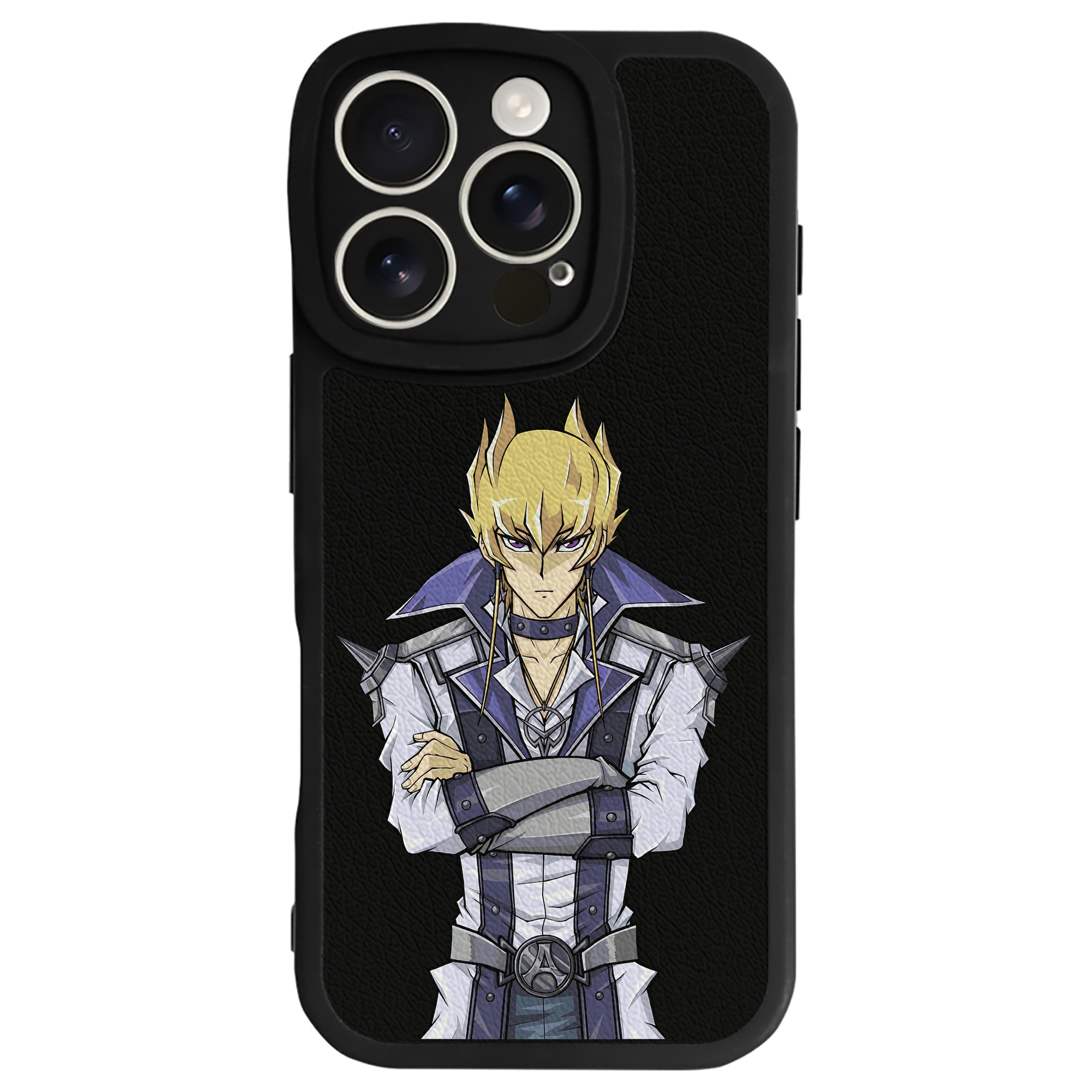 遊☆戯☆王 Yu-Gi-Oh! 【iPhone 16シリーズ対応】シリコンスマホケース（レザー調） 材質：シリコン